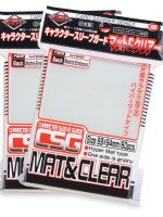 KMC Sleeves (Character Sleeve Guard: Mat & Clear): Standard (69x94mm) - 60 stuks