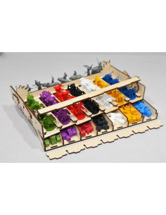 Meeple realty Insert: Scythe Factory Organizer