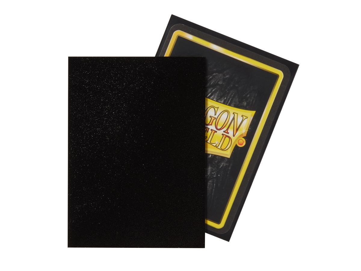 Dragon Shield Card Sleeves (Non-Glare): Standard Black Matte (63x88mm) - 100 stuks