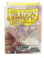 Dragon Shield Card Sleeves (Non-Glare): Standard Clear Matte (63x88mm) - 100 stuks