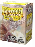 Dragon Shield Card Sleeves (Non-Glare): Standard Clear Matte (63x88mm) - 100 stuks