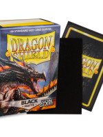 Dragon Shield Card Sleeves (Non-Glare): Standard Black Matte (63x88mm) - 100 stuks