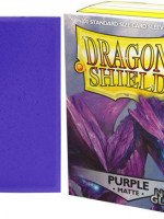 Dragon Shield Card Sleeves (Non-Glare): Standard Purple Matte (63x88mm) - 100 stuks