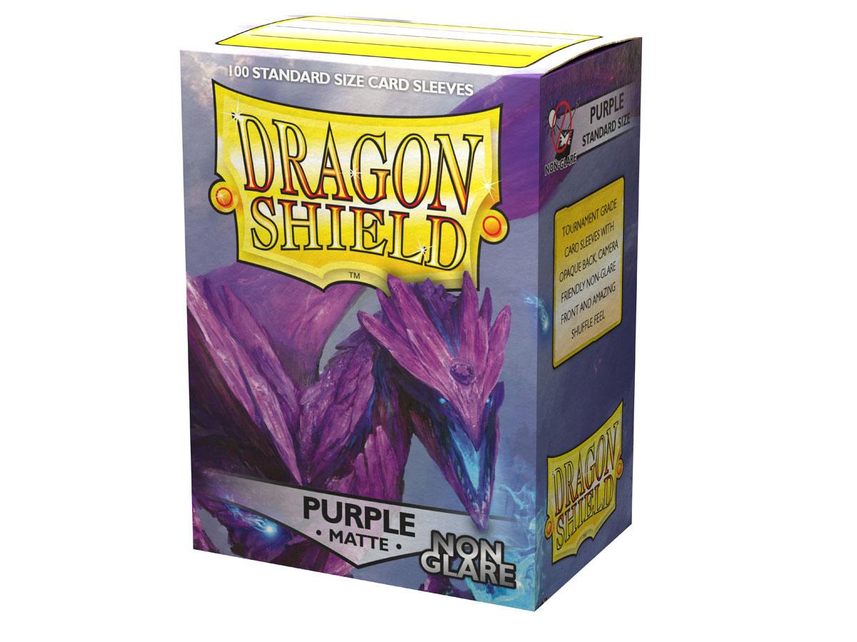 Dragon Shield Card Sleeves (Non-Glare): Standard Purple Matte (63x88mm) - 100 stuks