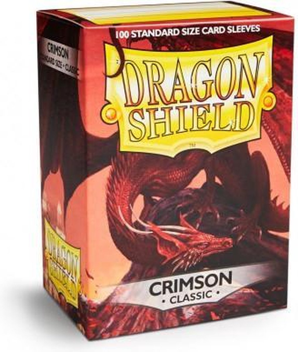 Dragon Shield Card Sleeves: Standard Crimson (63x88mm) - 100 stuks