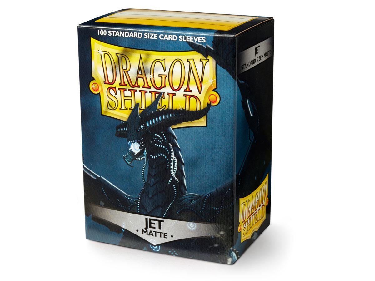 Dragon Shield Card Sleeves: Standard Matte Jet (63x88mm) - 100 stuks