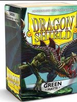 Dragon Shield Card Sleeves: Standard Matte Green (63x88mm) - 100 stuks