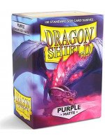 Dragon Shield Card Sleeves: Standard Matte Purple (63x88mm) - 100 stuks