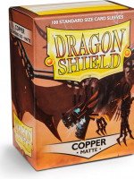 Dragon Shield Card Sleeves: Standard Matte Copper (63x88mm) - 100 stuks