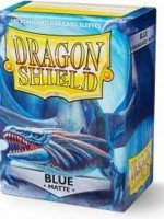 Dragon Shield Card Sleeves: Standard Matte Blue (63x88mm) - 100 stuks