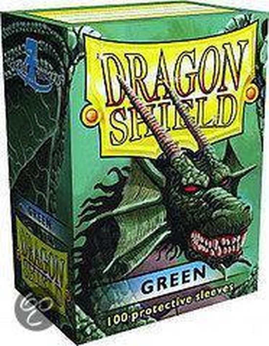 Dragon Shield Card Sleeves: Standard Green (63x88mm) - 100 stuks