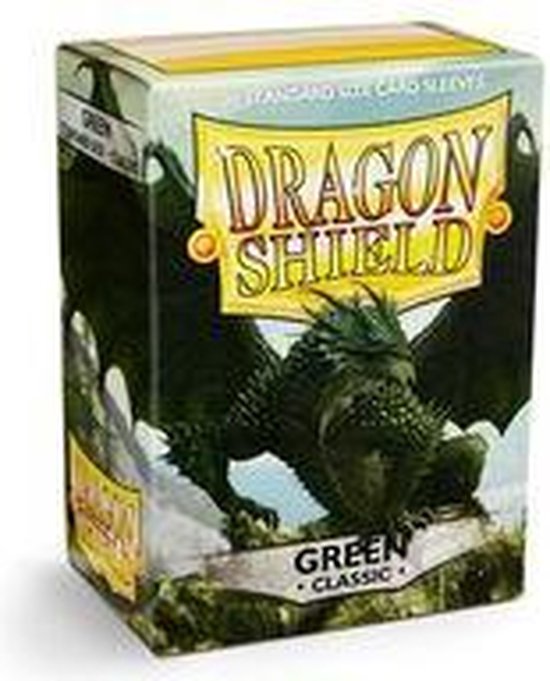 Dragon Shield Card Sleeves: Standard Green (63x88mm) - 100 stuks