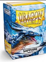 Dragon Shield Card Sleeves: Standard Matte Sapphire (63x88mm) - 100 stuks