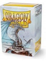 Dragon Shield Card Sleeves: Standard Matte Silver (63x88mm) - 100 stuks