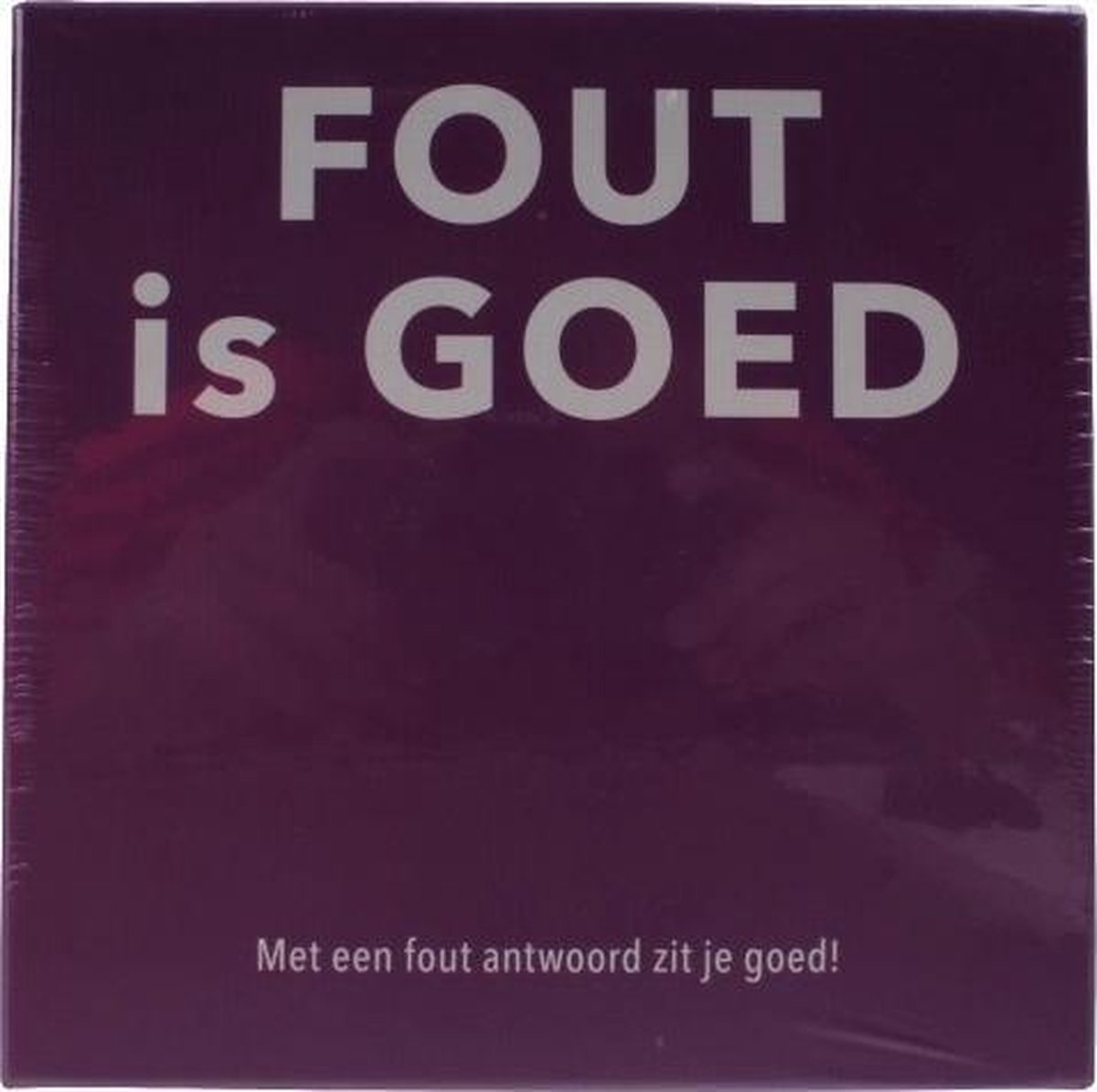 Fout is Goed