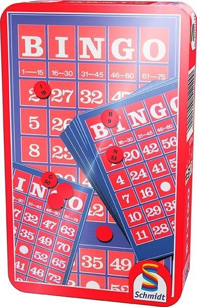 Bingo Pocketeditie - Tin Box