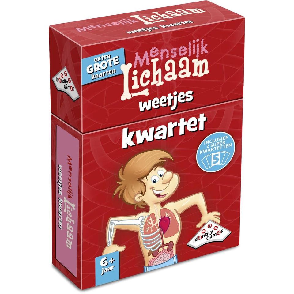 Menselijk Lichaam Weetjes Kwartet