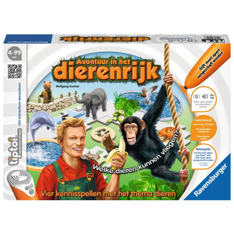 tiptoi spel - Avontuur in het dierenrijk