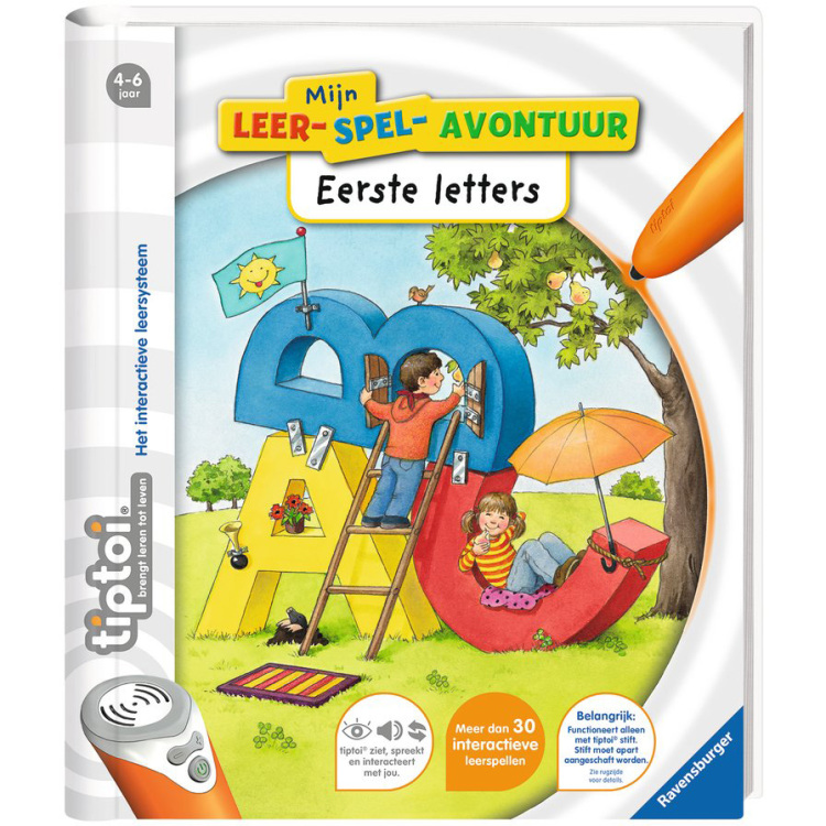 Tiptoi - Mijn leer-spel-avontuur - Eerste Letters