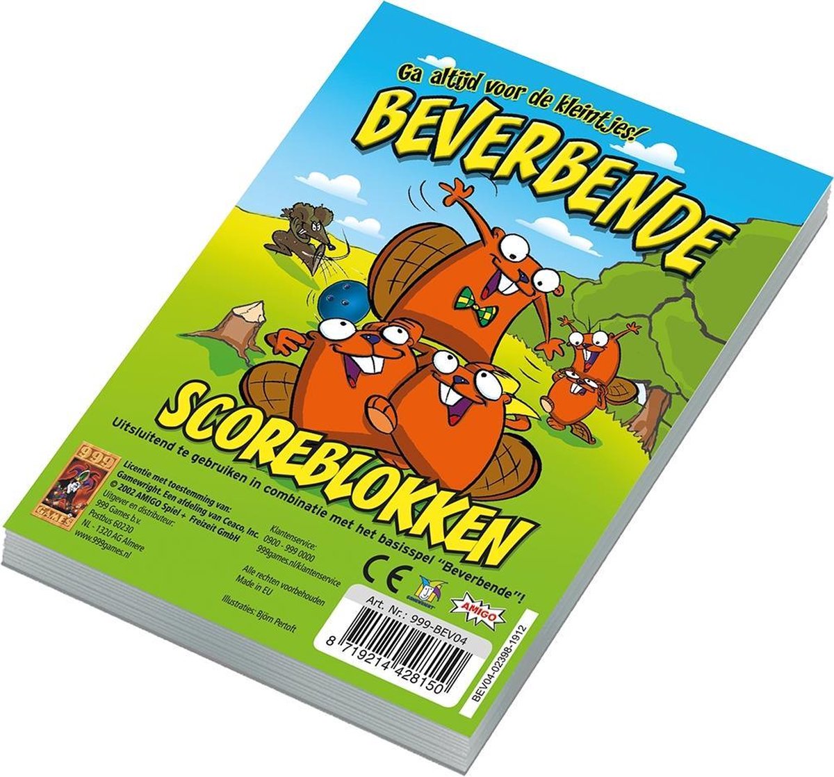 Beverbende: Scoreblokken