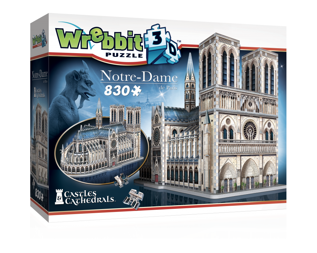 Notre-Dame - Wrebbit 3D Puzzle (830)