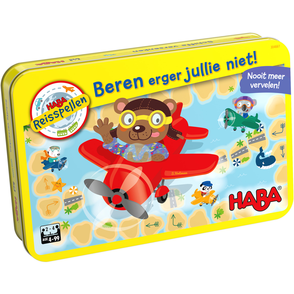 Reisspel - Beren erger jullie niet