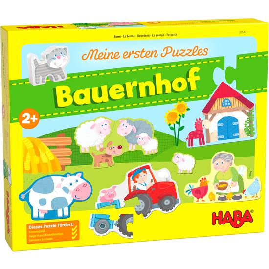 Mijn Eerste Puzzels: Boerderij (2+)