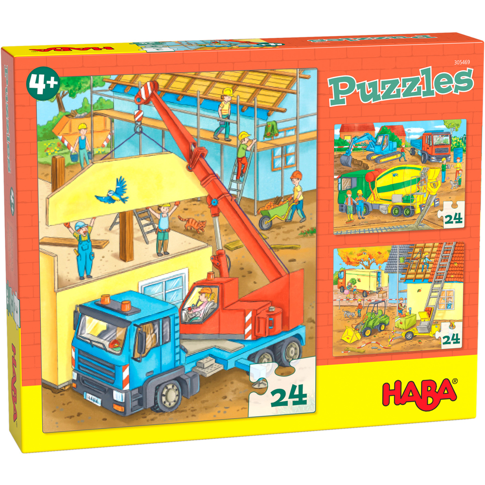 Puzzels: Op de bouwplaats (4+)