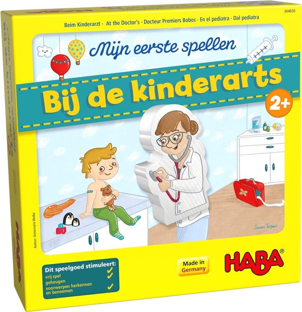 Mijn Eerste Spellen: Bij de Kinderarts (2+)