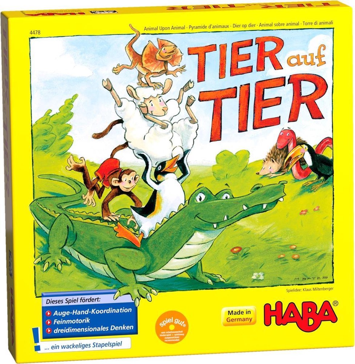 Haba Behendigheidsspel Tier Auf Tier (Du)