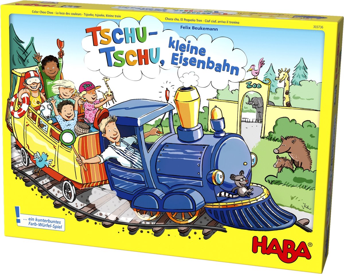 Haba Kinderspel Tschu-tschu, Kleine Eisenbahn (Du)