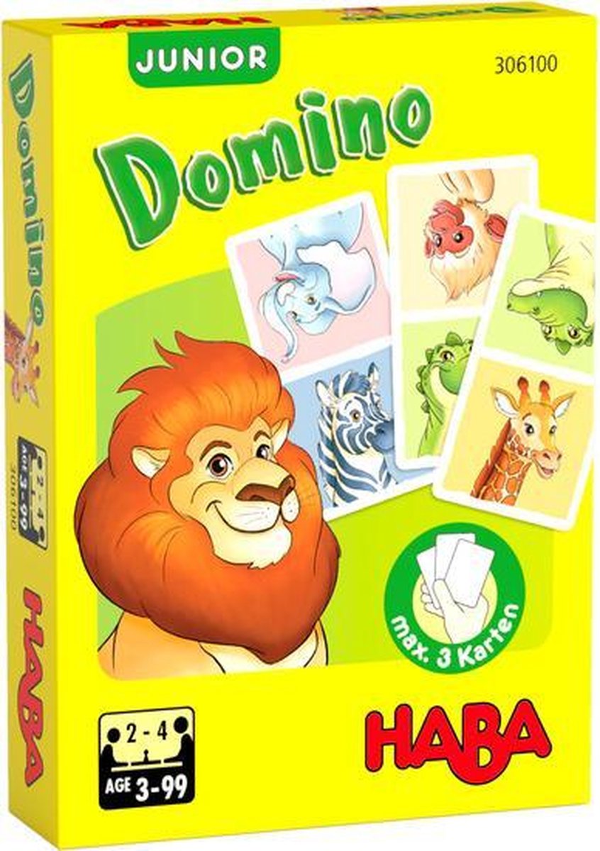 Haba Kaartspel Domino Junior 41-delig (De)