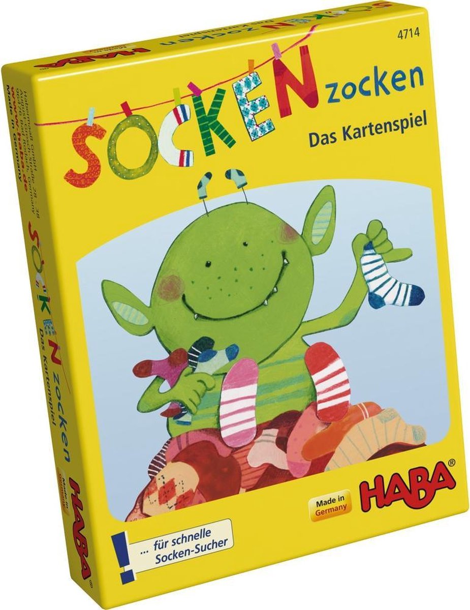 Haba Kaartspel Socken Zocken (Du)