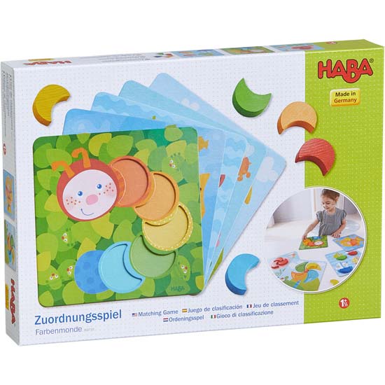 Haba Ordeningsspel Kleurenmanen 23 Cm