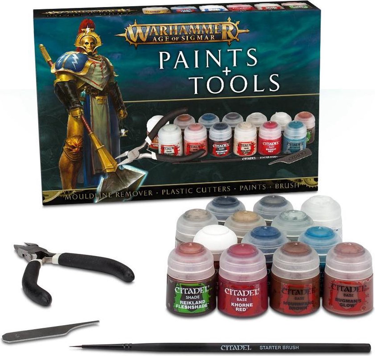 Warhammer: Age of Sigmar - Paints & Tools Set