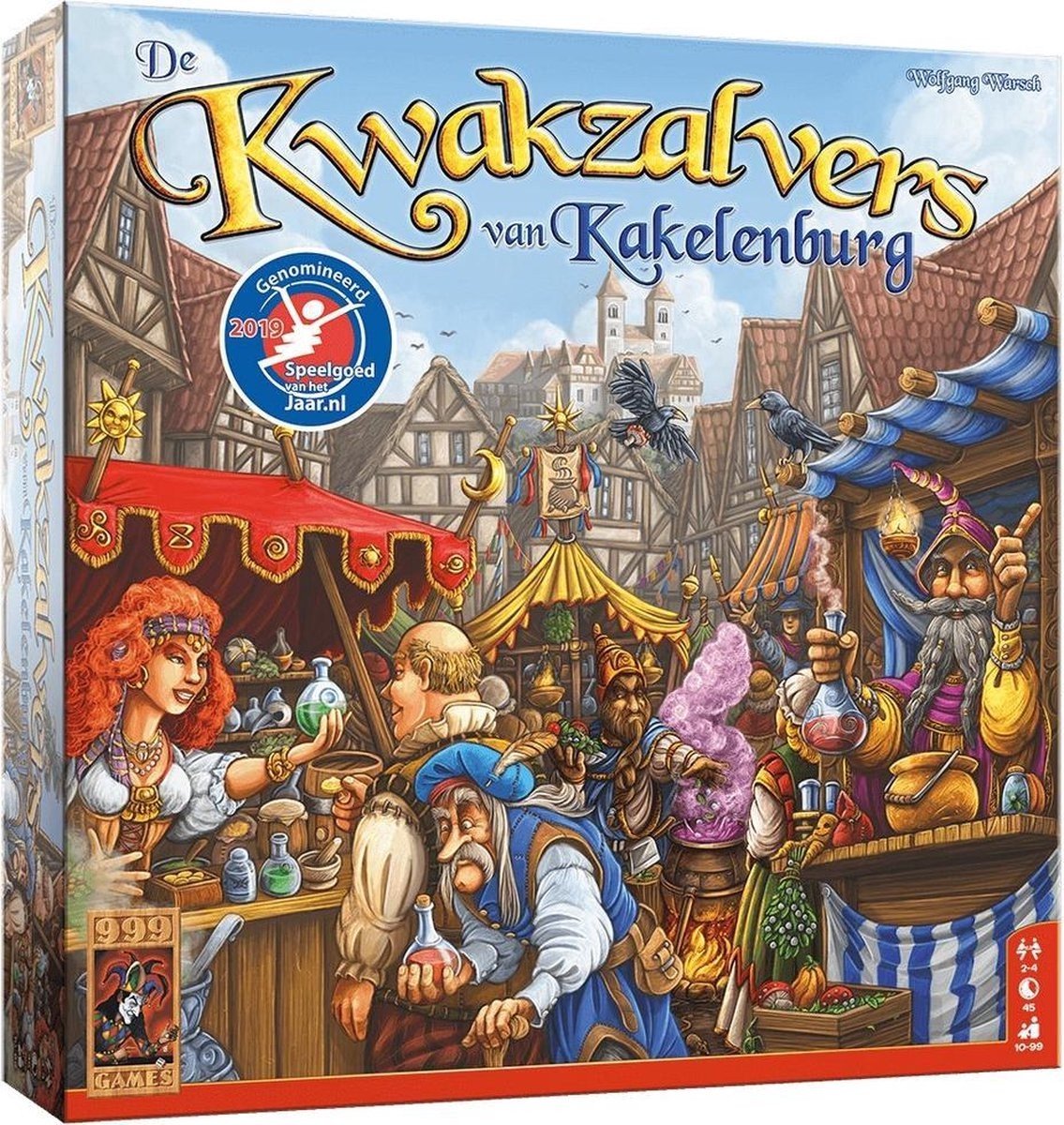 De Kwakzalvers van Kakelenburg - Bordspel