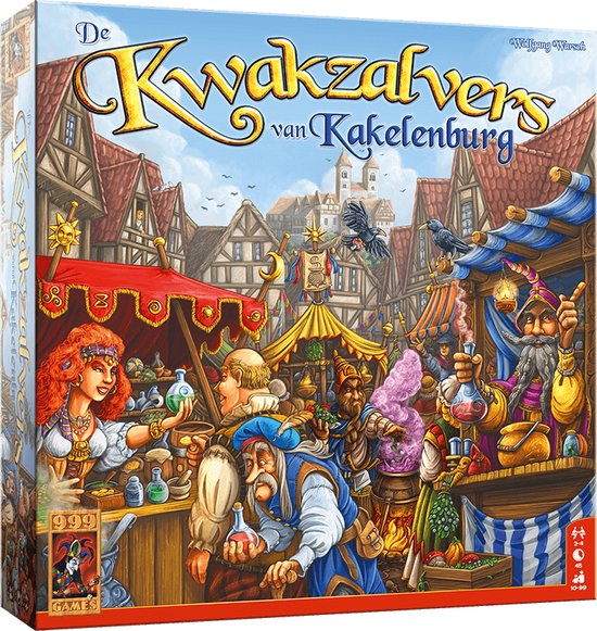 De Kwakzalvers van Kakelenburg - Bordspel