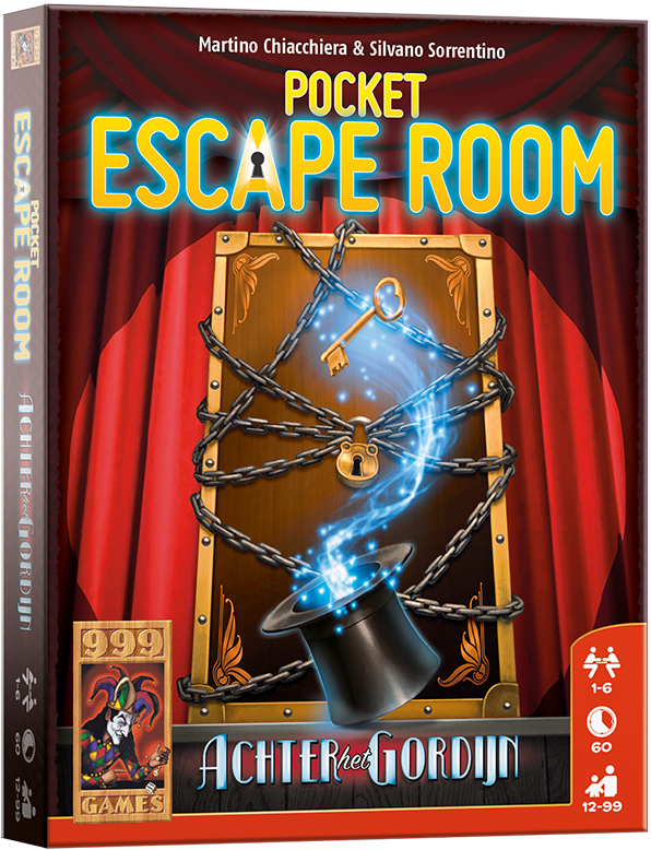 Pocket Escape Room - Achter het Gordijn