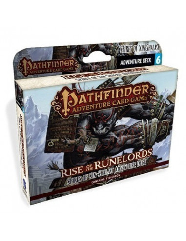 Pathfinder Rise of the runelords - Spires of Xin-Shalast Adventure Deck