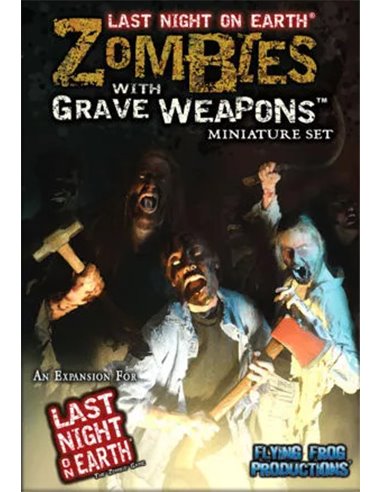 Last Night on Earth: Zombies with Grave Weapons Miniature Set