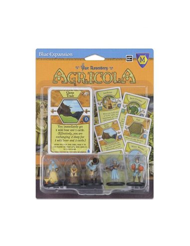 Agricola: Agricola Game Expansion: Blue (5 Figures)