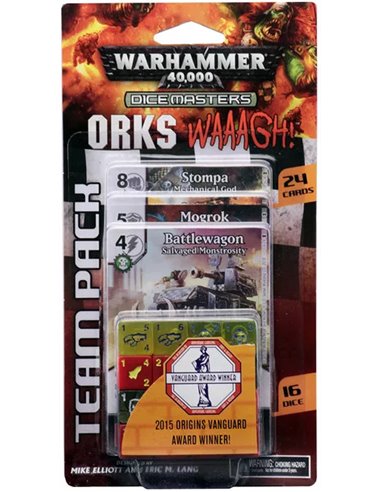 Warhammer 40000 Dice Masters: Orks – WAAAGH! Team Pack