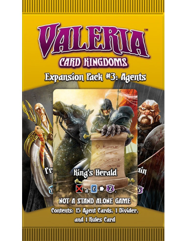 Valeria: Card Kingdoms - Expansion Pack 3: Agents