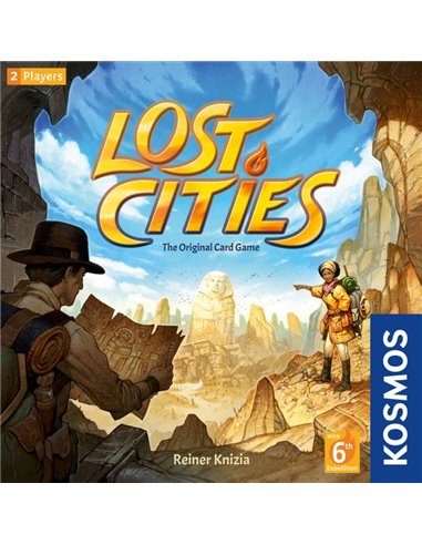 Lost Cities Card Game with 6th Expedition