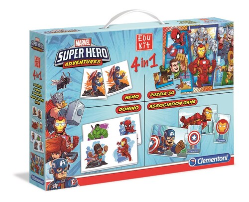 Edukit 4 In 1 - Marvel Superhero