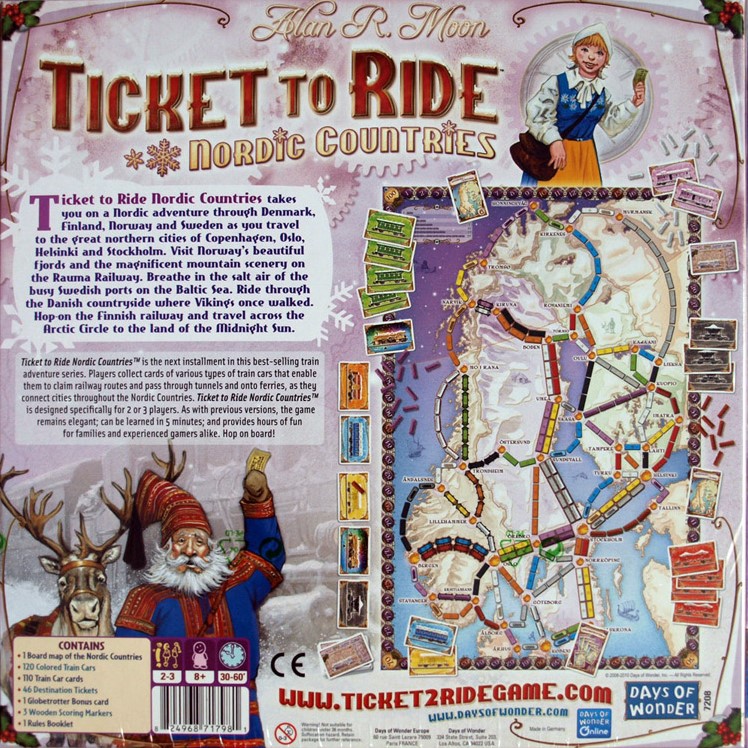 Ticket To Ride - Nordic Countries