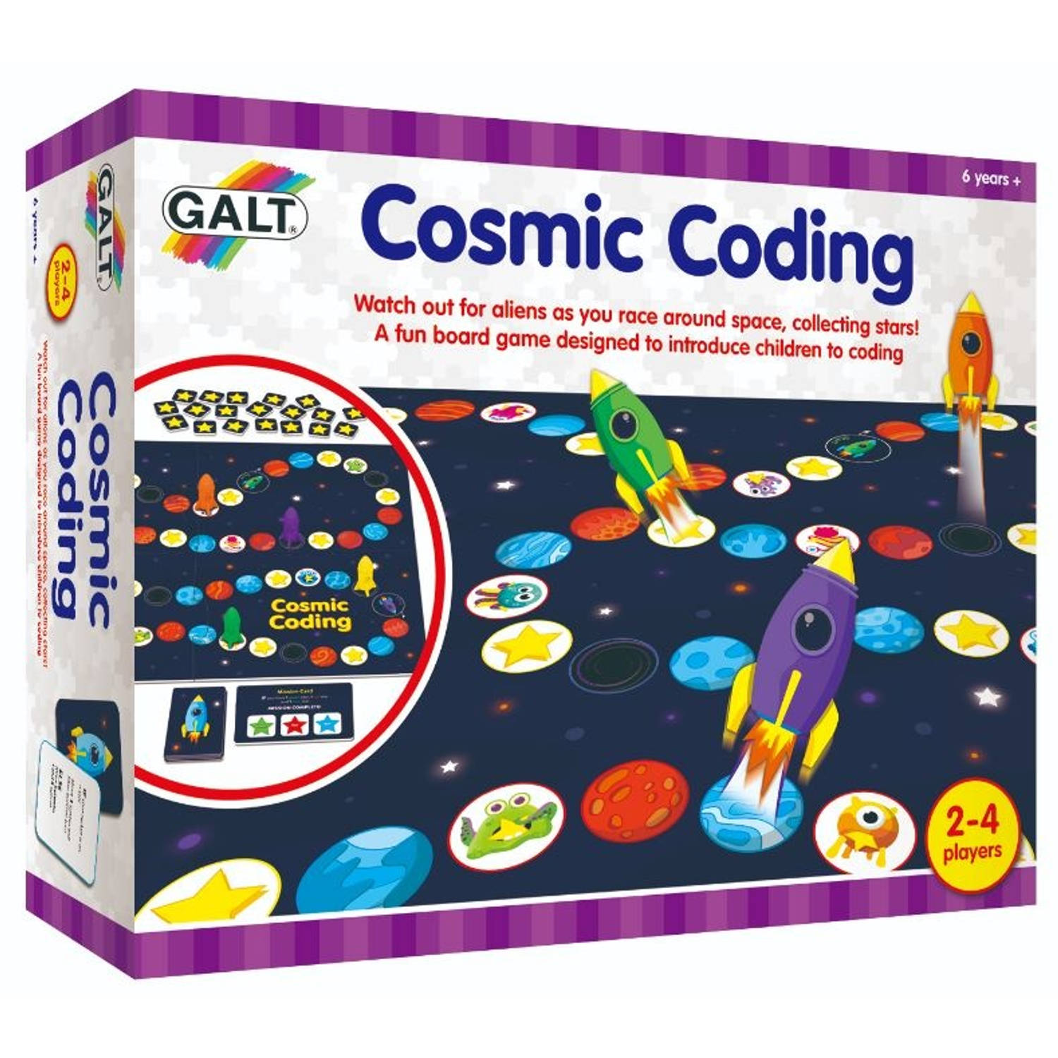 Galt Play & Learn - Cosmic Coding Game (En)