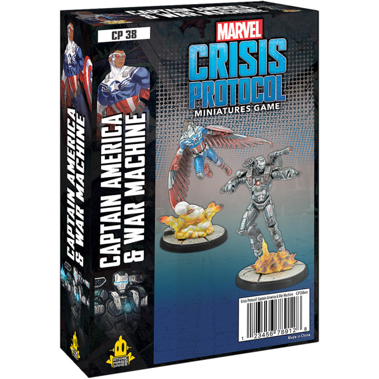 Marvel Crisis Protocol: Captain America and War machine