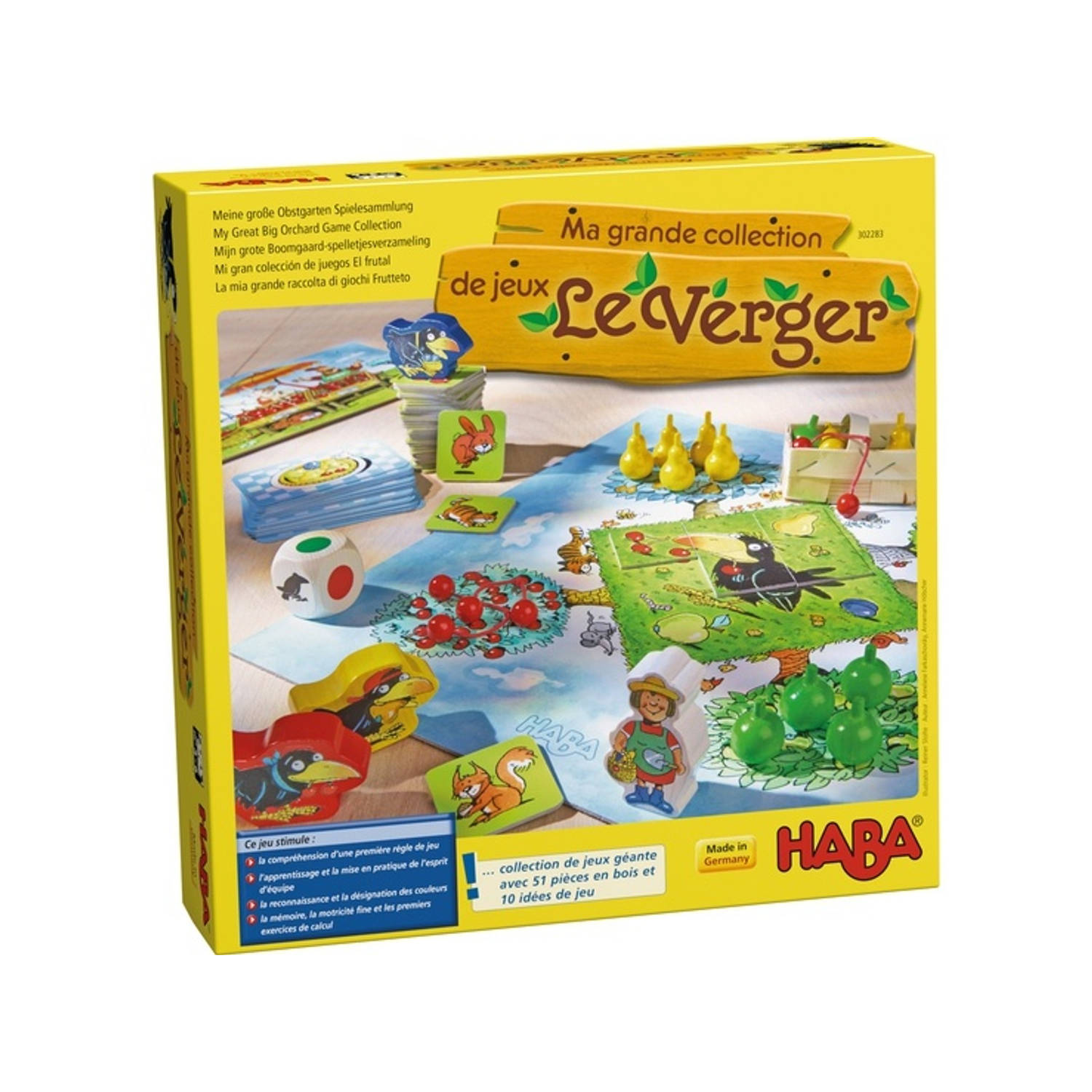 Haba Spelbox Le Verger De Jeux (Fr)