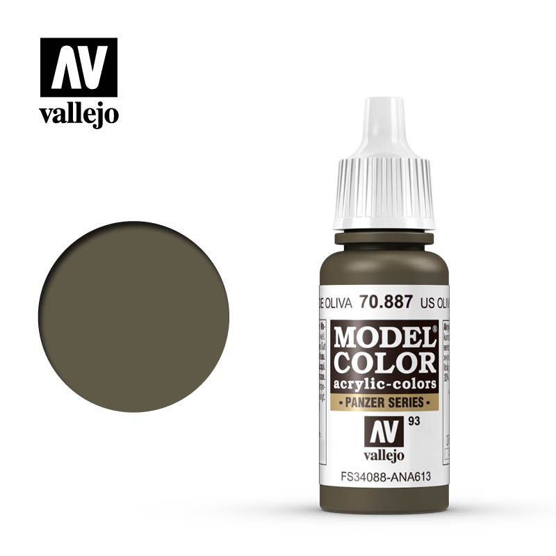 Model Color: US Olive Drab (Vallejo)